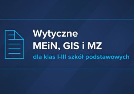 Wytyczne dla klas 1-3 szkół podstawowych