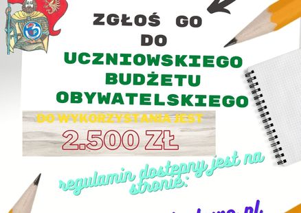 Uczniowski Budżet Obywatelski