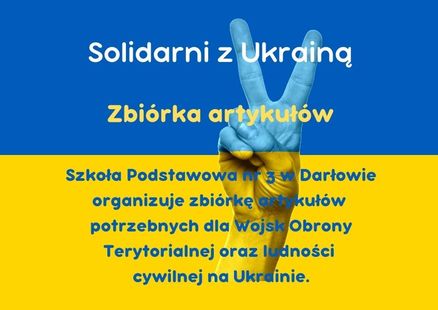 SOLIDARNI Z UKRAINĄ