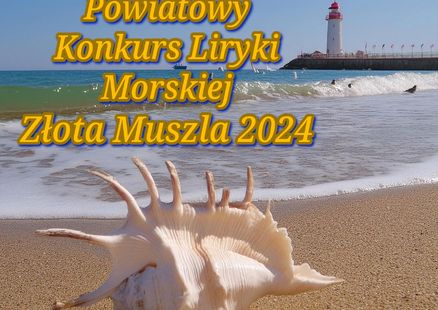 Powiatowy Konkurs Liryki Morskiej - zaproszenie