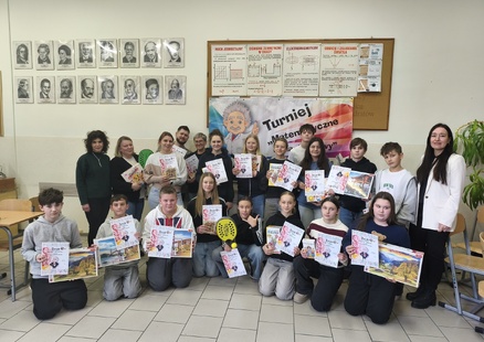 Turniej „Matematyczne łamanie głowy"