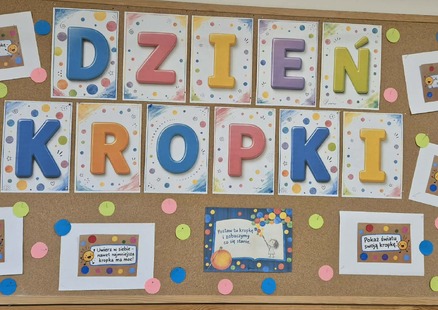 Dzień Kropki w świetlicy szkolnej